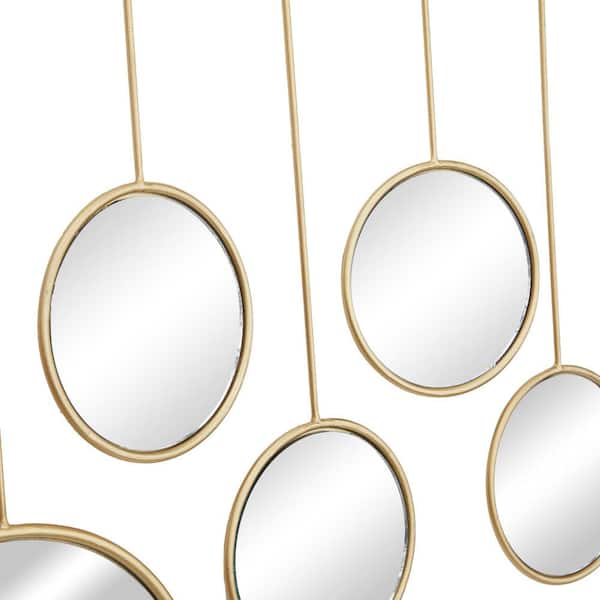 Gold Circle Wall Mirror 25 Inch online Round Wall Mirror Gold 25”