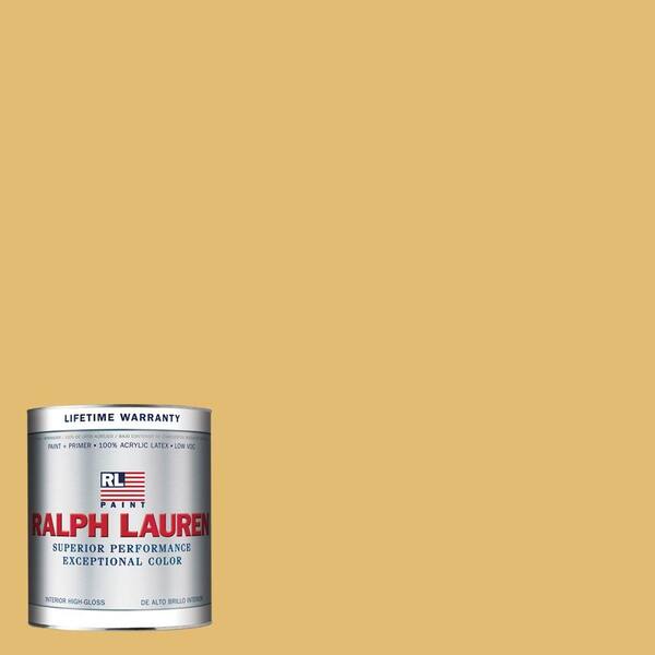 Ralph Lauren 1-qt. Grand Yellow Hi-Gloss Interior Paint