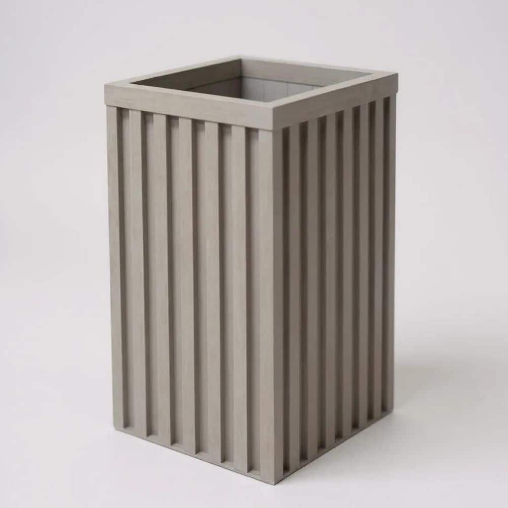 Laila 9.88 in. W x 20.25 in. H Brown Grey Aluminium Metal Square Indoor/Outdoor Multipurpose Planter price history on PriceWatchPro