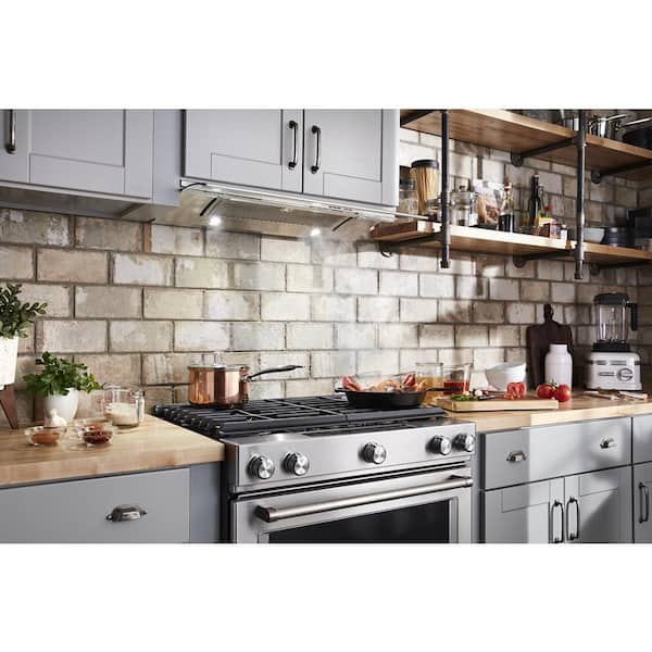 Convertible W/ Light NEW Details about   Range Hood Kitchen Under Cabinet Stainless Steel 30 in 