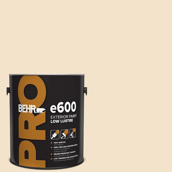 BEHR PRO 1 gal. #ECC-12-1 Dappled Sunlight Low Luster Exterior Paint