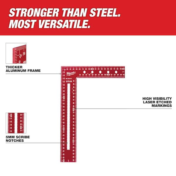 200mm x 300mm Aluminum Framing Square