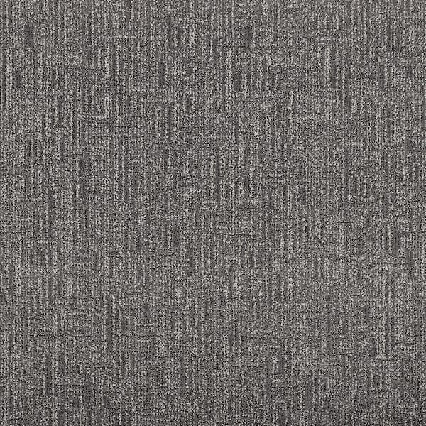 Crystal Cavern - Jasper-Gray 12 ft. 45 oz. Triexta PET Pattern Installed Carpet