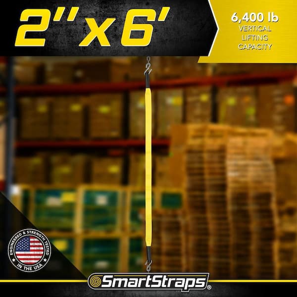 6 ft. 2-Ply Web Lifting Sling with 2,133 lb. Safe Work Load