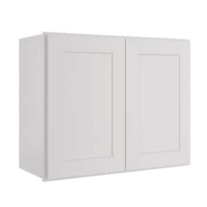 Ready To Assemble Shaker Dove Wall Kitchen 2 Door Stock Storage Cabinet kitchen cabinet (30 in. W x 24 in. H x 12 in. D)