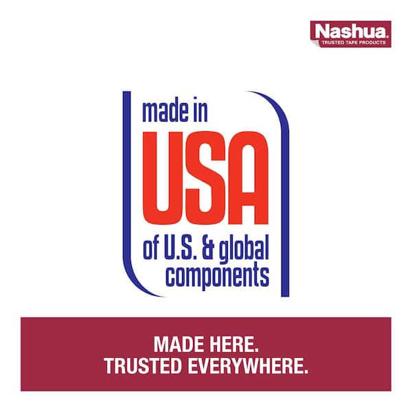 Nashua Tape - 2.5 in. x 60 yd. 324A Premium Foil HVAC UL Listed Sealer Duct Tape
