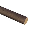 Burlington Hickory 5/8 in. Thick x 3/4 in. Wide x 94 in. Length Laminate Quarter Round Molding