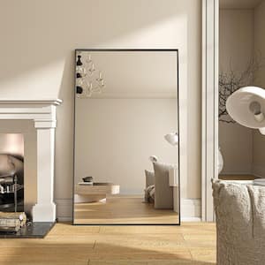 Full Length Nordic Wall Mirror Aesthetic Big Standing Shower Wall