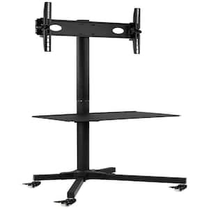 Adjustable Mobile TV Cart for 23 in. to 55 in. Screens