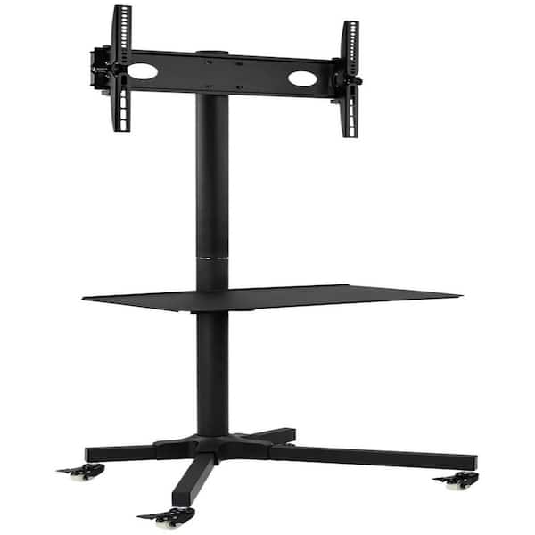 mount-it! Adjustable Mobile TV Cart for 23 in. to 55 in. Screens