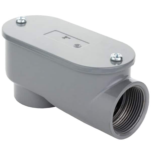 Commercial Electric 2 in. Rigid Metal Conduit (RMC) Service Entrance Ell