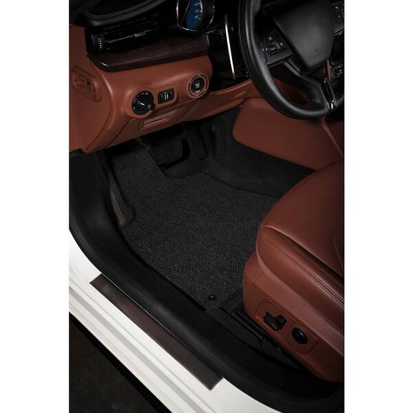Tesla Model 3 Cable Compartment Mat - All Weather Mat - Stripe Design