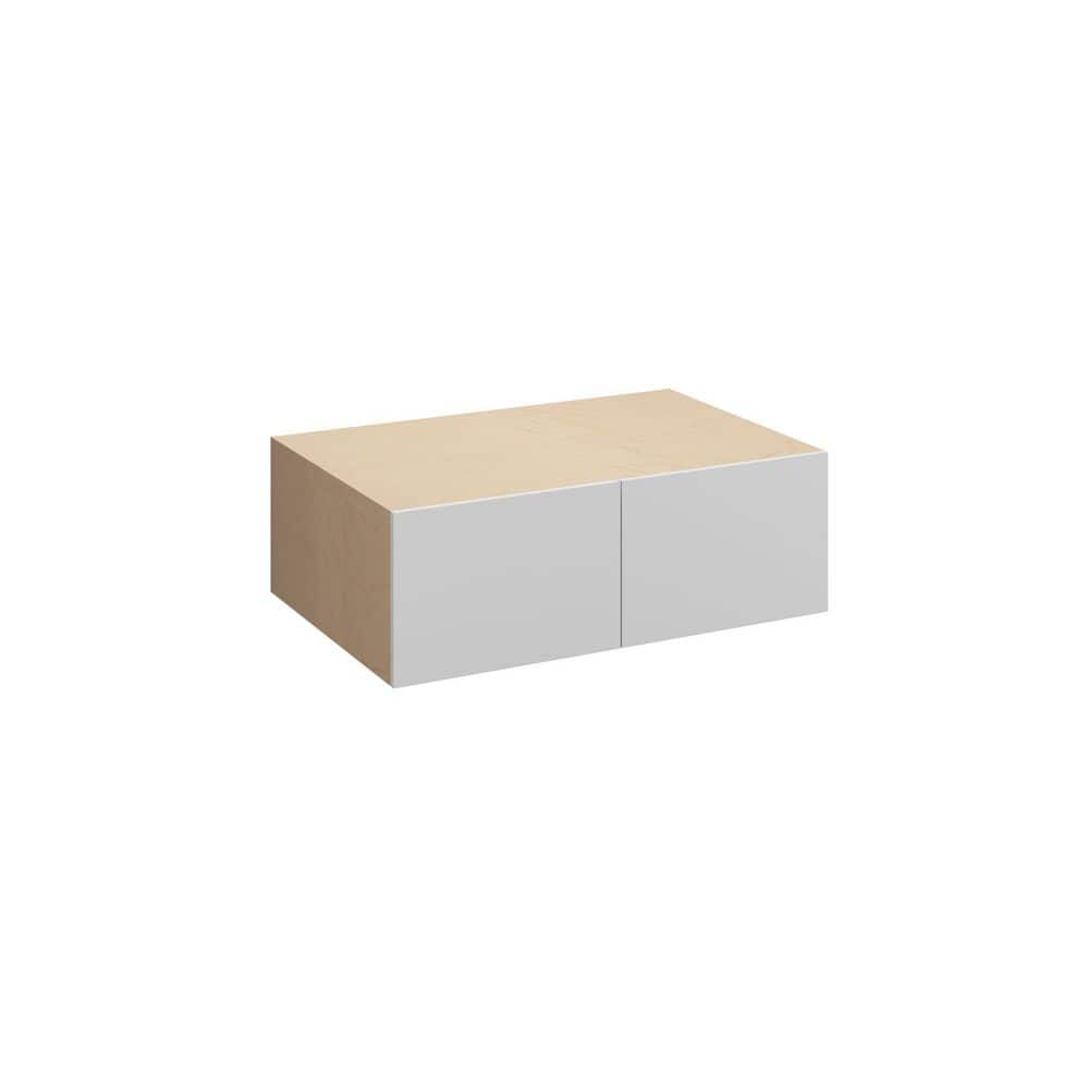 Ithaca Slab 36 in. W x 12 in. H x 24 in. D in Super White Plywood Assembled Wall Cabinet price history on PriceWatchPro