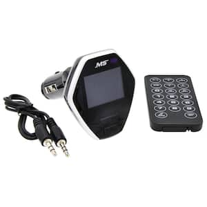 FM Transmitter with LCD Display and Remote