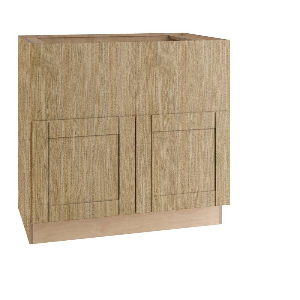 Washington 36 in. W x 24 in. D x 34.5 in. H Assembled Plywood Farm Sink Bas