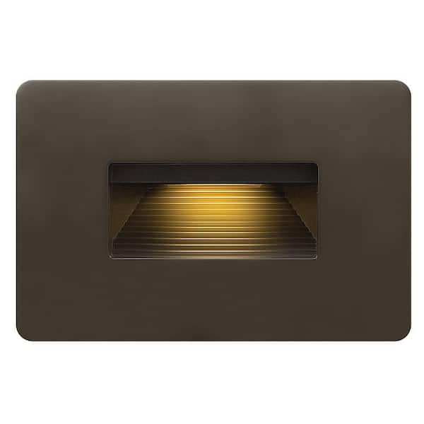 Deckorators Luna 4.5 in. x 3 in. Bronze Stair Riser Light