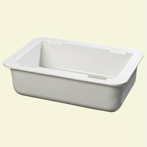 6 in. Deep Full Size Cold Pan in White