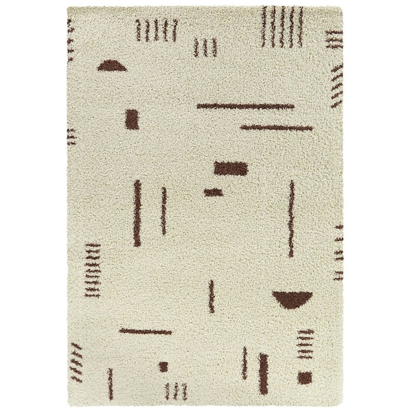 BALTA Rupa Wine 7 ft. 10 in. x 10 ft. Tribal Area Rug