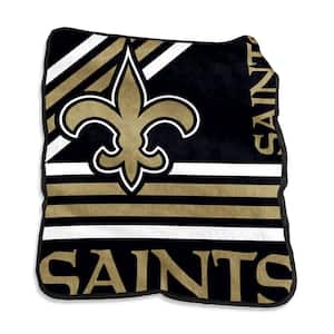 New Orleans Saints Multi-Colored Raschel Throw