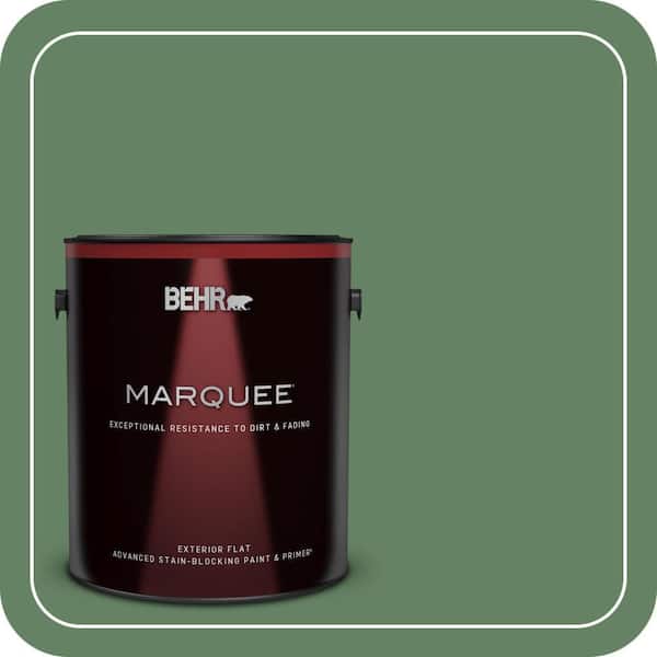 BEHR MARQUEE 1 gal. #S400-6 Tuscan Herbs Flat Exterior Paint & Primer