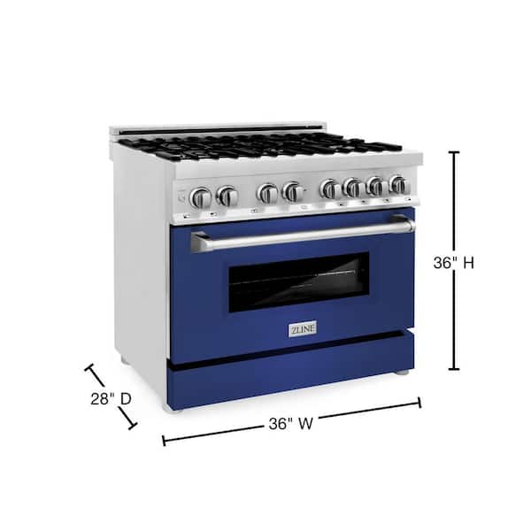 Have a question about ZLINE Kitchen and Bath 36 in. 6 Burner Dual