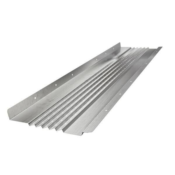 Reviews For Gutter Guard By Gutterglove 4 Ft L X 5 In W All Aluminum Gutter Guard In Mill 80 7007