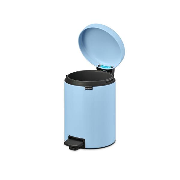 Brabantia NewIcon 1.3 Gal. (5 l) Dreamy Blue Step On Trash Can