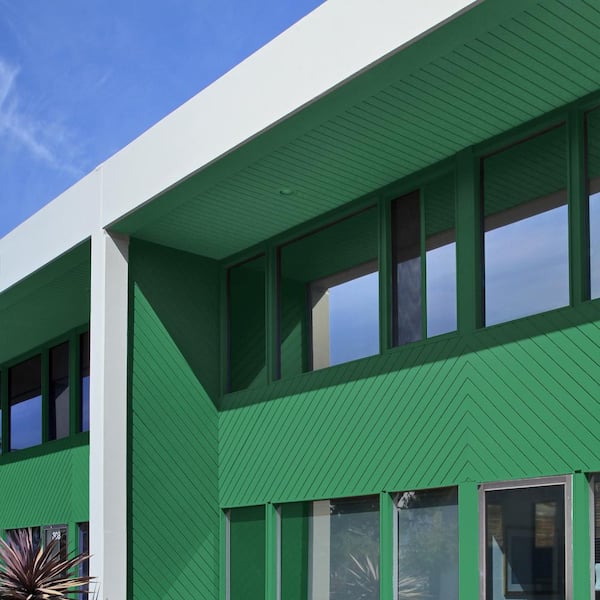 1 gal. #460B-6 Chlorophyll Satin Exterior Paint