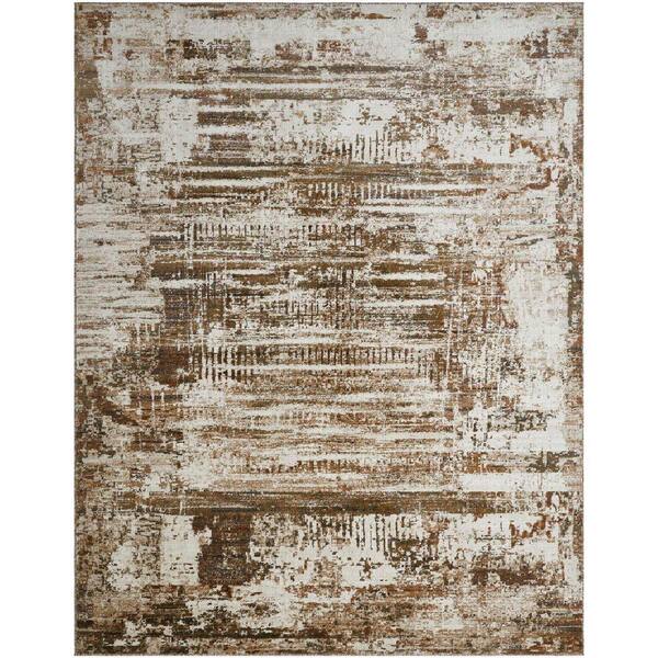 Haydan 5 ft. x 7  ft. Brown Western Area Rug