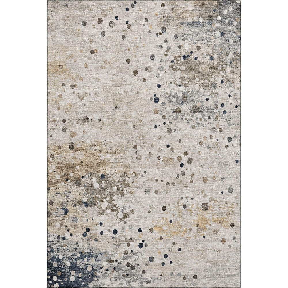 Mayfield Premium Machine Washable Abstract AMF2007 Ivory 3 ft. x 4 ft. Area Rug price history on PriceWatchPro