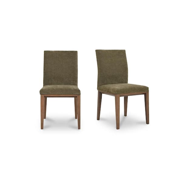 Bayou Olive Polyester High-Back Dining Chair (Set of 2)