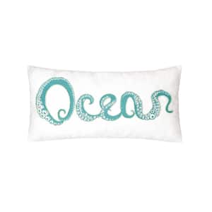 14 in. x 22 in. Octi Ocean Pillow