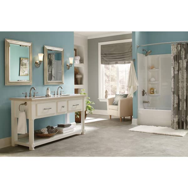 MOEN Ashville Towel Ring in Chrome DN7986CH - The Home Depot