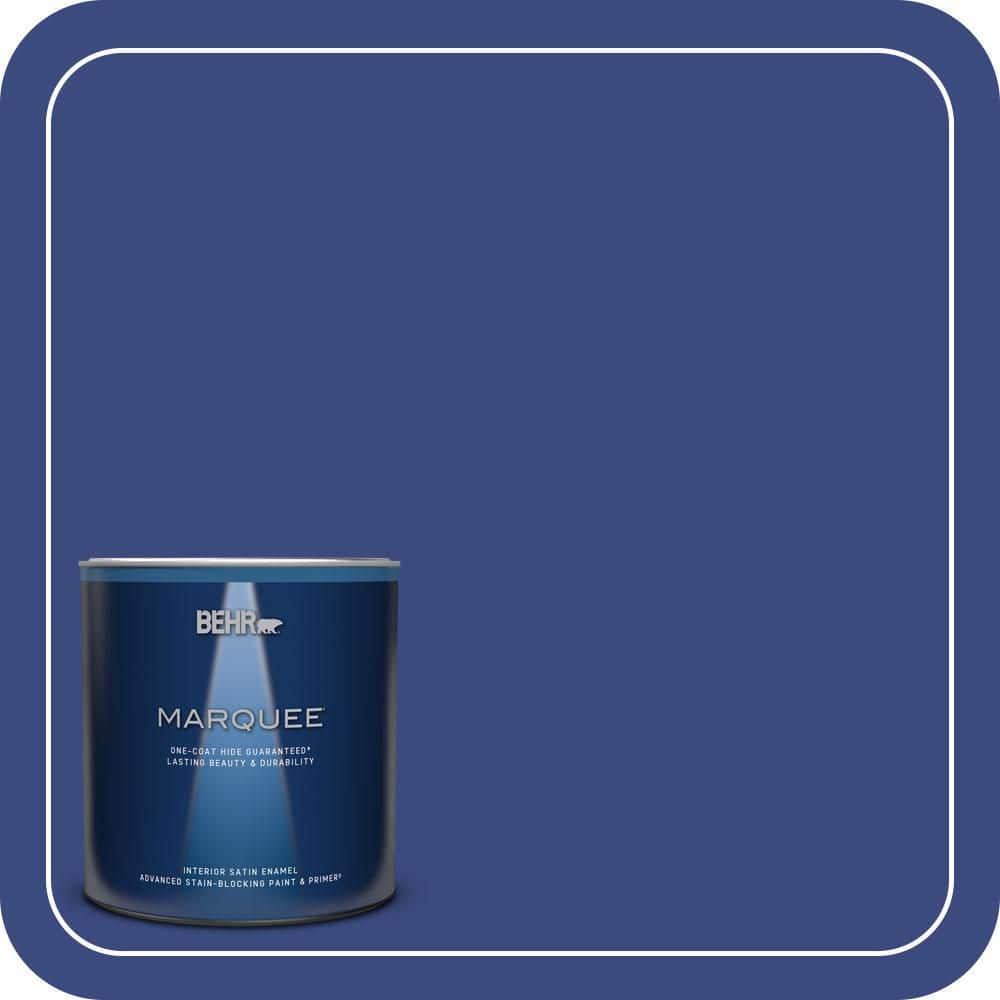 1 qt. #P530-7 Tanzanite One-Coat Hide Satin Enamel Interior Paint & Primer price history on PriceWatchPro