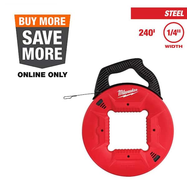 1/8 in. x 240 ft. Steel Fish Tape