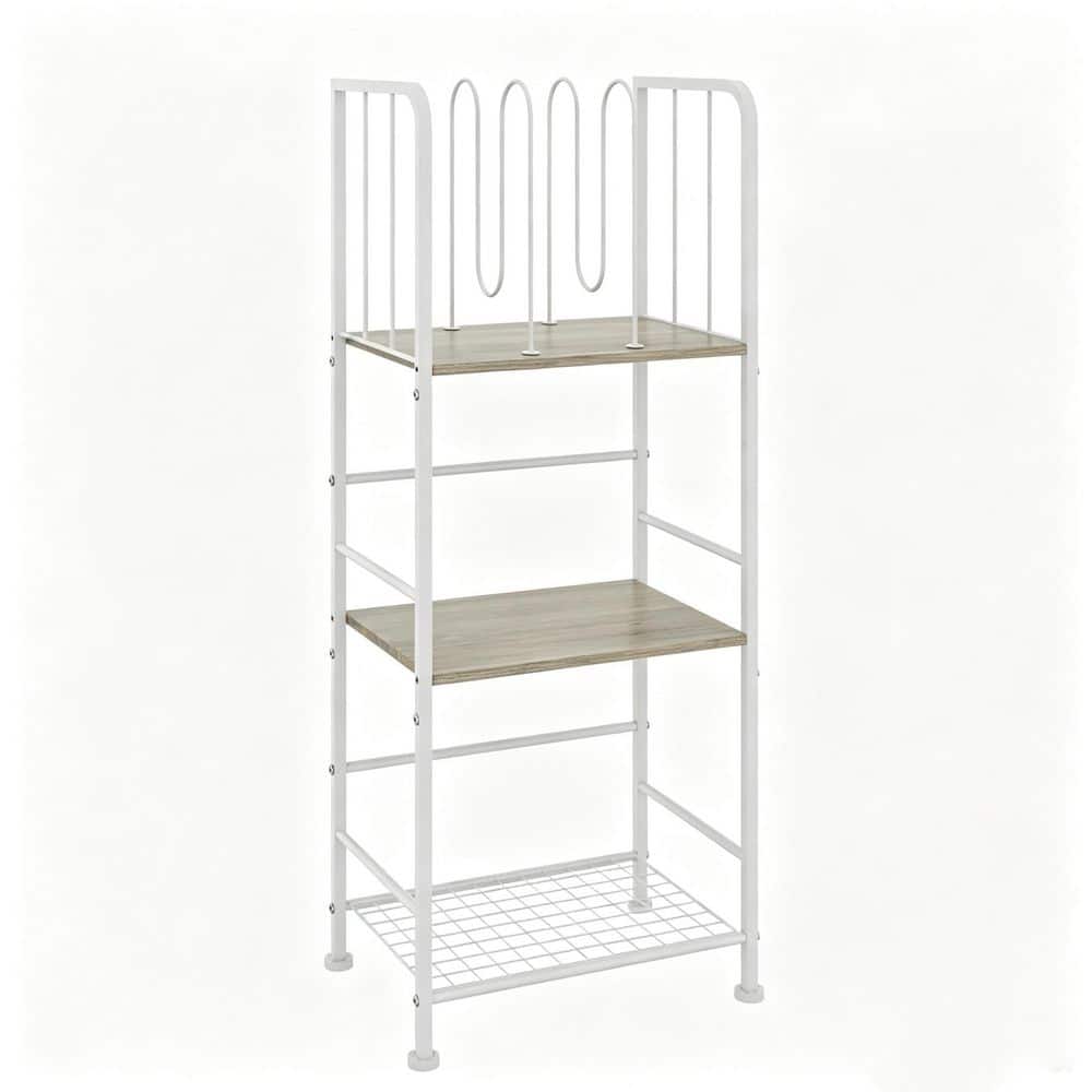 3-Tier M-Shaped Free Standing Towel Rack in White, Durable Metal Towel Holder for Bathroom, Pool Towel Rack price history on PriceWatchPro
