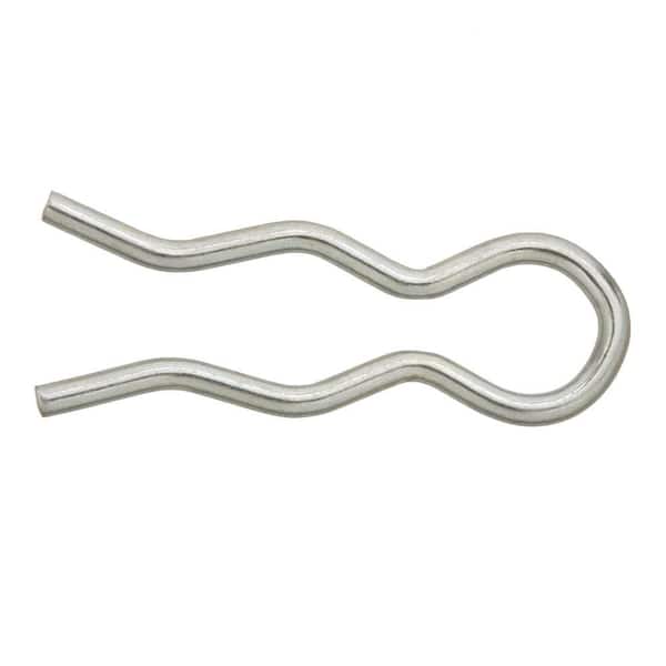 Value Collection - 25/32″ Groove, 2-5/64″ Long, Zinc-Plated Spring Steel  Hair Pin Clip - 67986802 - MSC Industrial Supply