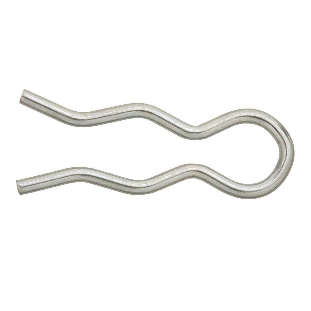 Hard-to-Find Fastener Hitch Pin Clips – 1/8 Inch Diameter X 2-9/16 Inch Length, Zinc-Plated Steel, 100-Piece Pack