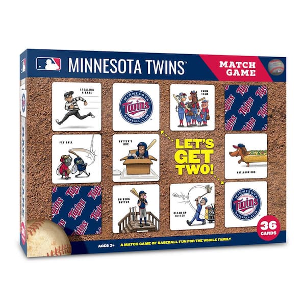 MLB Minnesota Twins Licensed Memory Match Game