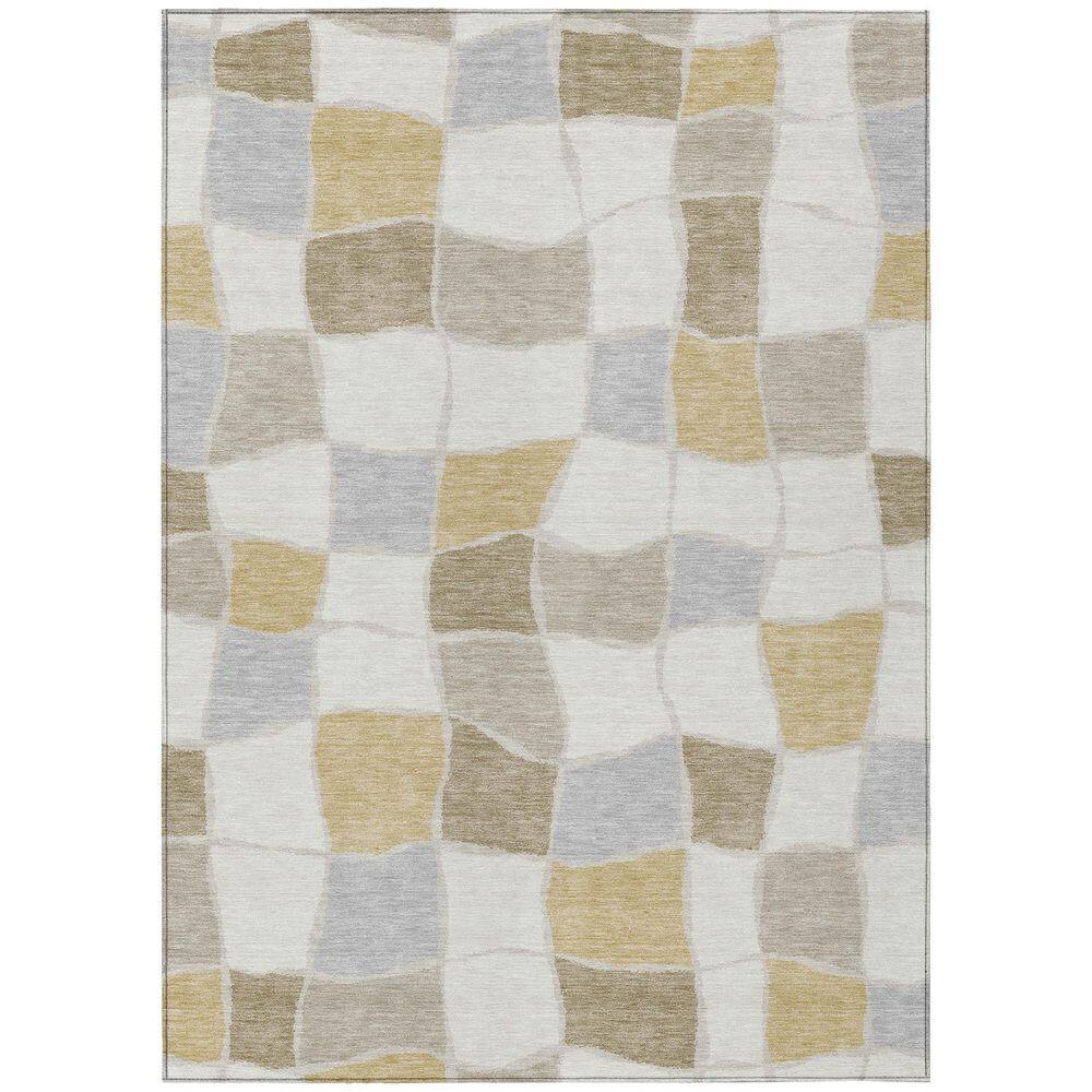 Chantille Machine Washable Indoor/Outdoor Abstract ACN2843 Ivory 5 ft. x 7 ft. 6 in. Area Rug price history on PriceWatchPro