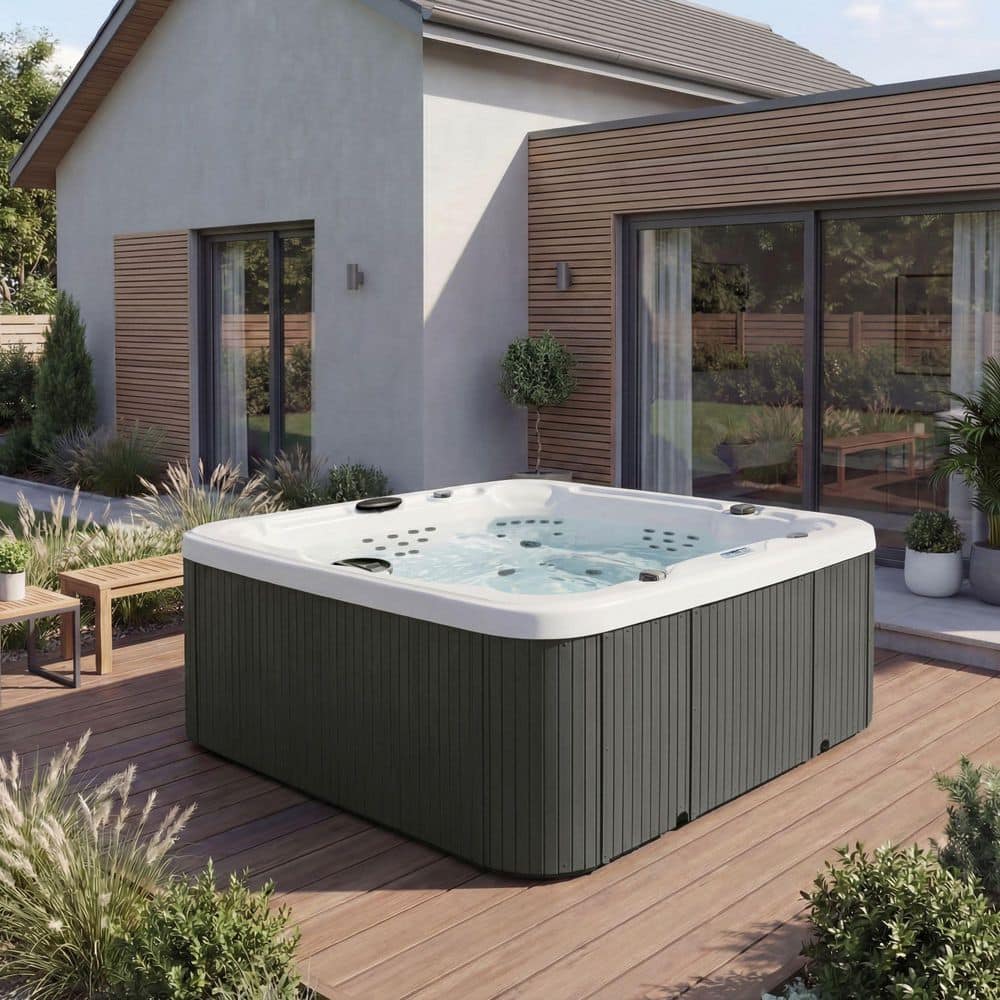 Lifesmart LS700DX 7-Person 90-Jet 230V Standard Spa with Waterfall