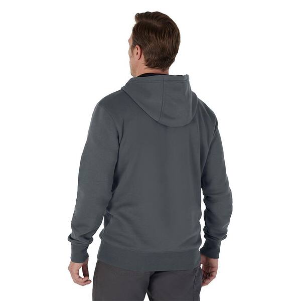 Men's Fleece Sweatshirt Heavyweight Warm Ribbed Cuffs Hoodie Thicken Solid  Color Loose Fit Zip Up Gray : : Clothing, Shoes & Accessories