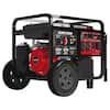 Durostar 13000-Watt Push Button Start Dual Fuel Gas and Propane Powered Portable Generator with CO Shutdown Sensor 50Amp Outlet DS13000MX