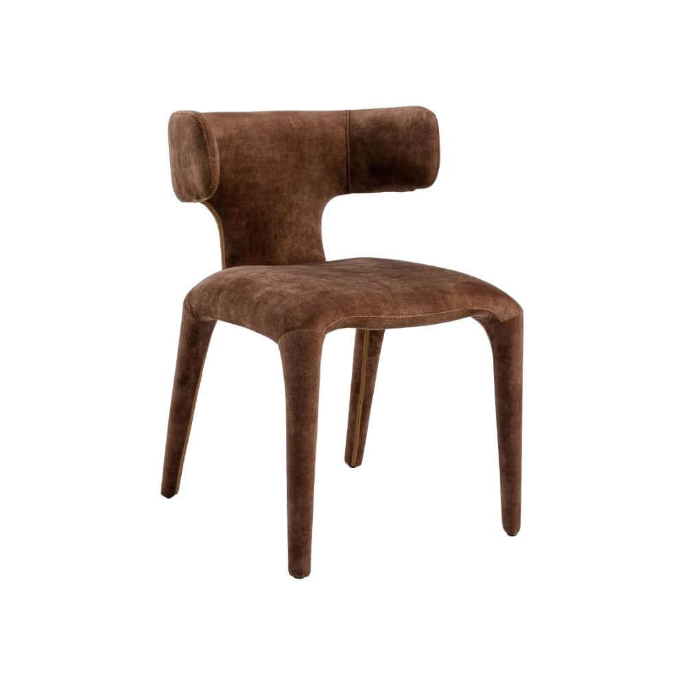 Brown Polyester Metal Frame Dining Chair price history on PriceWatchPro