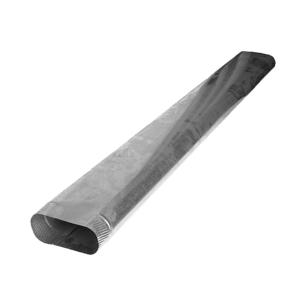 Speedi-Products 30 Gauge 3 in. x 7-3/4 in. x 60 in. Oval Duct