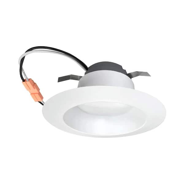 10-Watt 4 in. Retrofit DL E26 5 CCT Selectable, Damp Rated, Title 24 and ENERGY STAR Commercial Downlight (20-Pack)