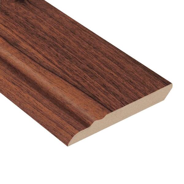 HOMELEGEND High Gloss Makena Koa 1/2 in. Thick x 3-13/16 in. Wide x 94 in. Length Laminate Wall Base Molding