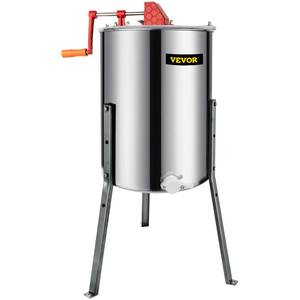 4 Frame Manual Honey Extractor Separator Bee Extractor Stainless Steel Honey Extraction Apiary Centrifuge Equipment