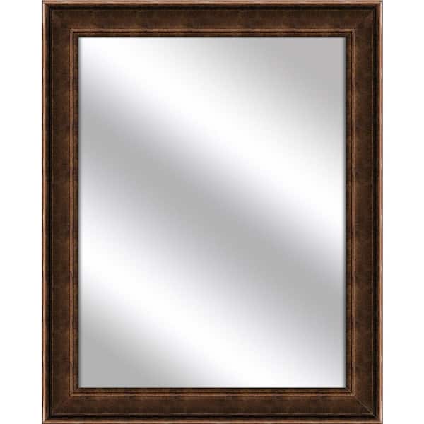 PTM Images Medium Rectangle Gold Art Deco Mirror (31.5 in. H x 25.5 in. W)