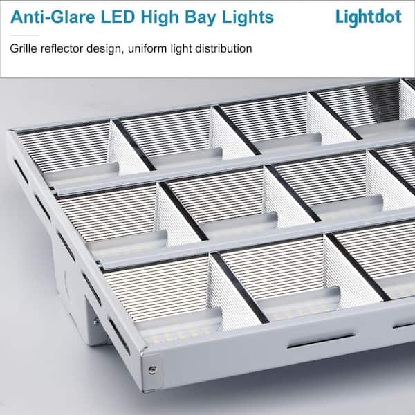 bulbeats 2 ft. LED High Bay Shop Light, White 200W 28000LM 5000K